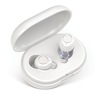 Bilateral Hearing Aids with Charging Case, White, large
