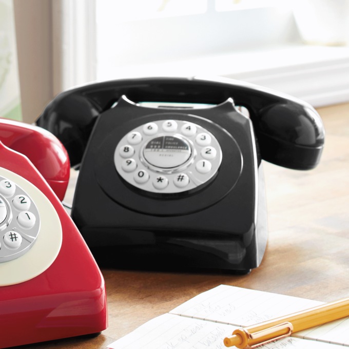 Novelty Retro-Style Phone, , large