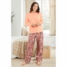 Cozee Corner&reg; Women's Flannel Pajamas, Dogs Cats, large
