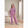 Cozee Corner Printed Flannel Pajamas, , large