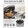 Gotham Steel Hard Anodized 2-Piece Fry Pan Set, , large