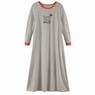 Contrast-Trim Maxi Lounger, , large
