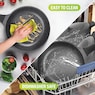 Granitestone 6-Piece Cast Aluminum Stackable Cookware Set, , large