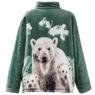 Sherpa Print Jacket, Polar Bears, large