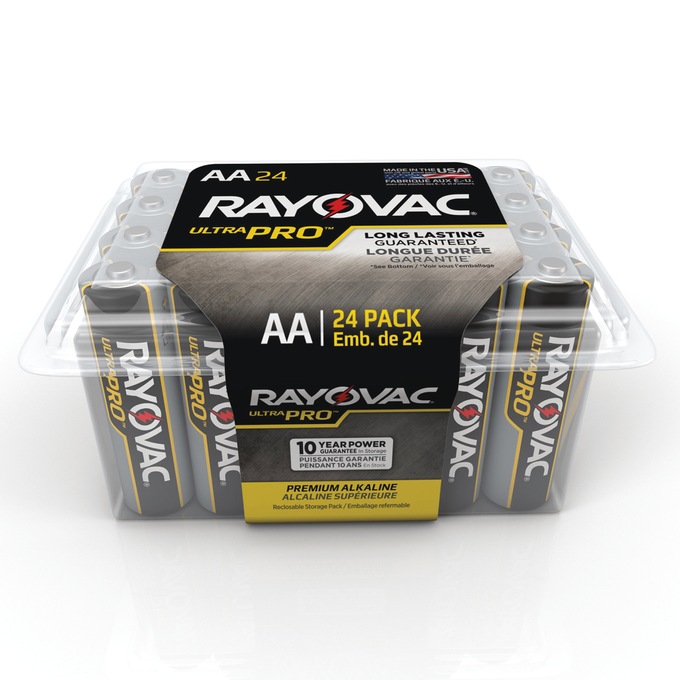 24-Pack AA Rayovac Batteries, Multi, large