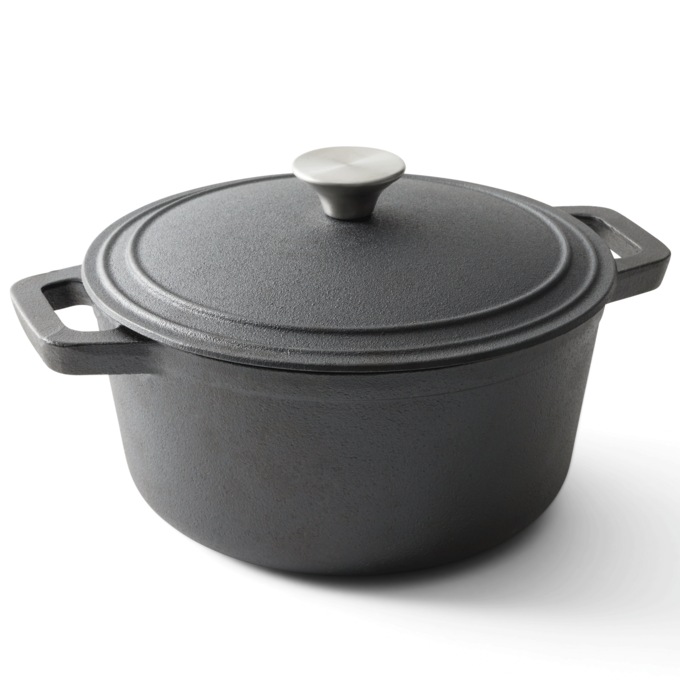 7-Piece Pre-Seasoned Cast Iron Cookware Set, , large