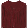 Snap-Front Long Terry Robe, Wine, large