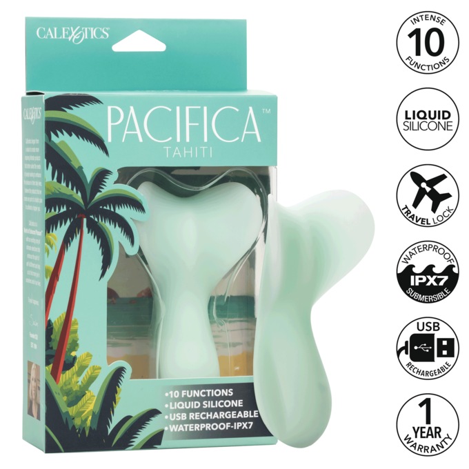 Pacifica Tahiti Vibrator By Calexotics, , large