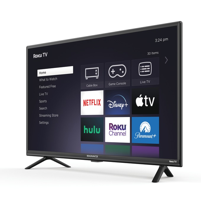 Magnavox 50" Smart TV with Roku, , large