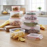 16-Piece BPA-Free Food Storage Set with Locking Lids, , large