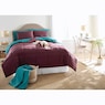 Color Connection Reversible Solid Down-Alternative Comforter Set, , large