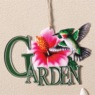 Outdoor Flower Wall Sign, , large