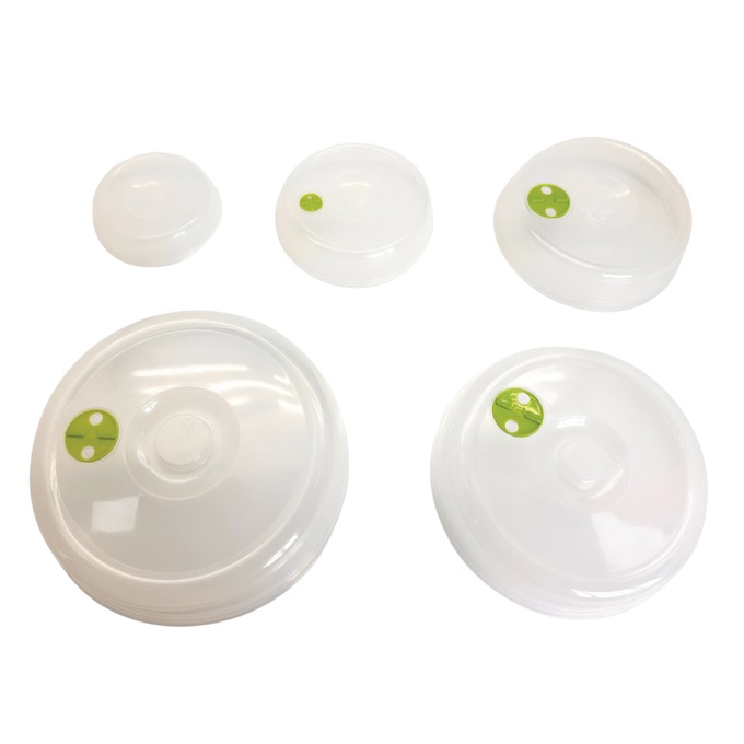 Set of 5 Microwave Covers, , large
