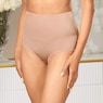 High-Waist Bottom Booster Padded Butt-Enhancing Panty with Tummy Control, , large