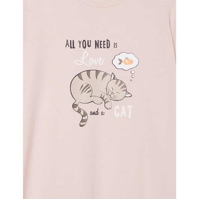 2-Pack Nightshirts, Cats, large