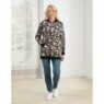 Snap-Front Cotton-Blend Women's Cardigan, , large