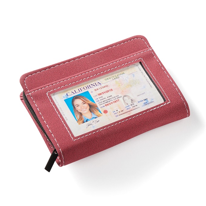 RFID Wallet, Red, large