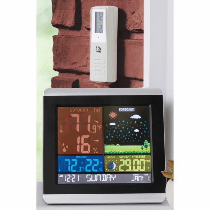 LED Weather Station, , large