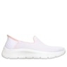 Skechers Women's Slip-Ins GO WALK Flex Relish Slip-On, White Pink, large