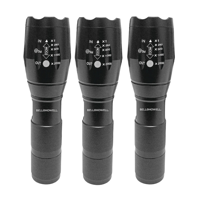 3 pack rechargeable flashlight with stand Taclight 3 Pack