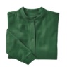 Snap-Front Cardigan, Hunter, large