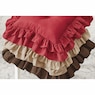 Double Ruffle Cushion, , large