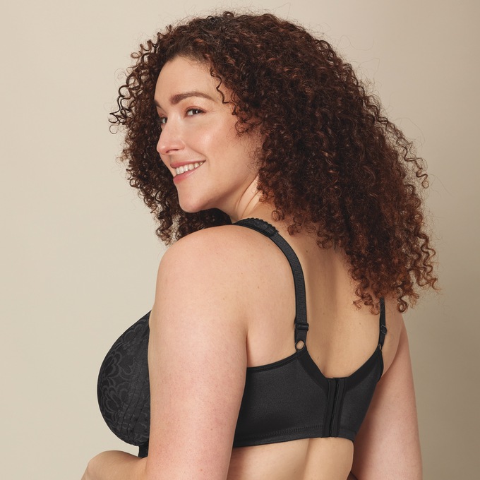 Playtex&reg; 18 Hour&reg; Lift & Support Bra, Black, large