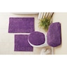 Color Connection 5-Piece Cotton Bath Rug & Toilet Cover Set, , large
