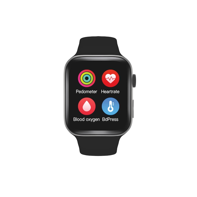 ProScan Bluetooth Smartwatch, Black, large