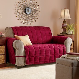 Oversized Faux-Suede Ultimate Furniture Protector, , large