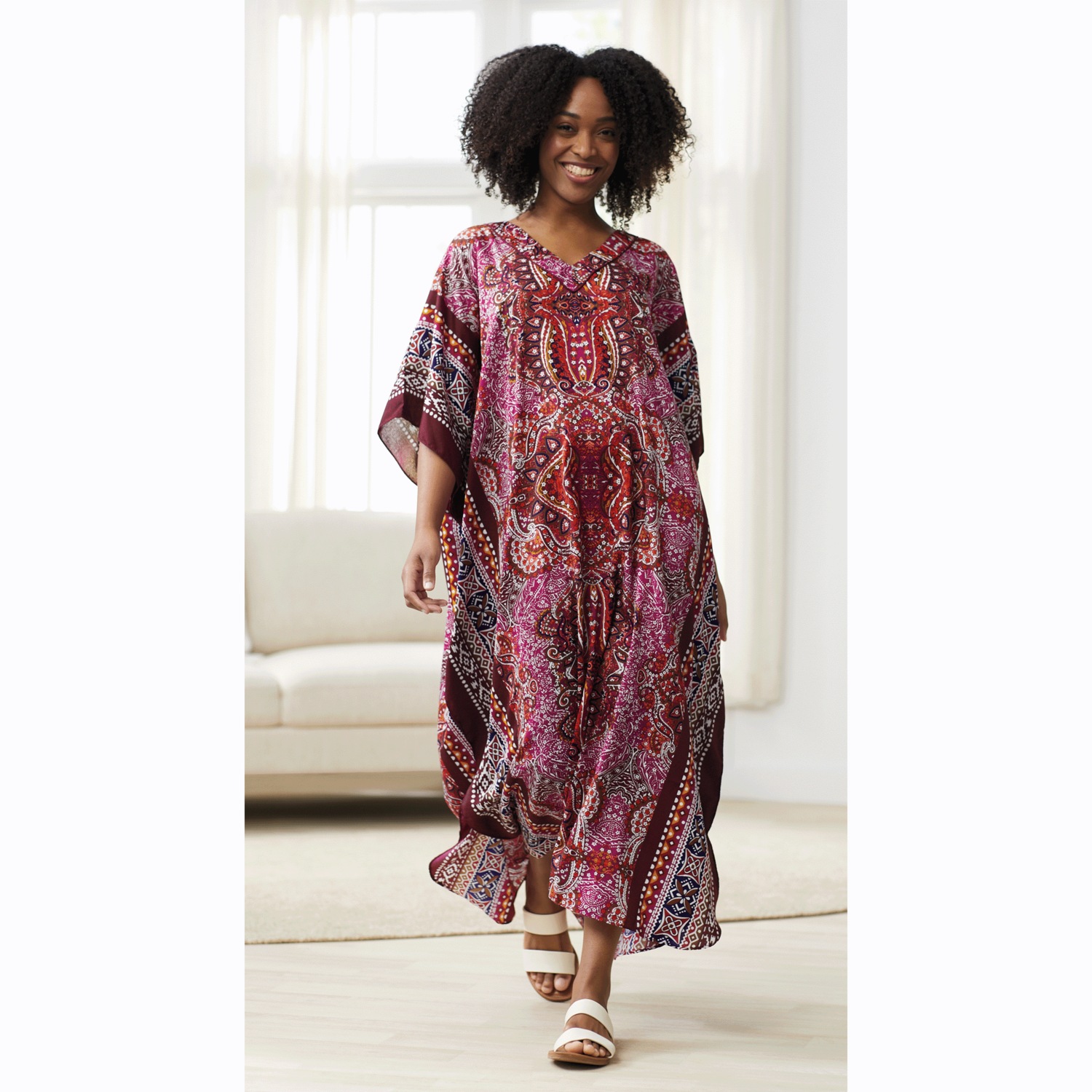 long caftan dress Helena Black Kaftan | Elegant Caftan Dress