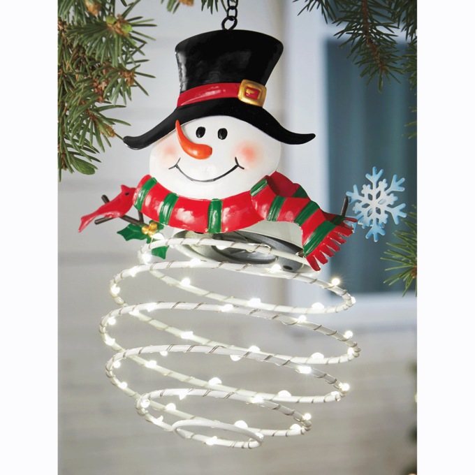 Solar Spiral Christmas Ornament, , large