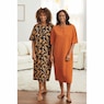 2-Pack Cotton Knit Henley Nightshirts for Women, , large