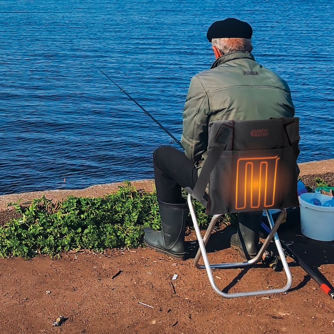 Handy Heater Seat Cushion Max, Black, large