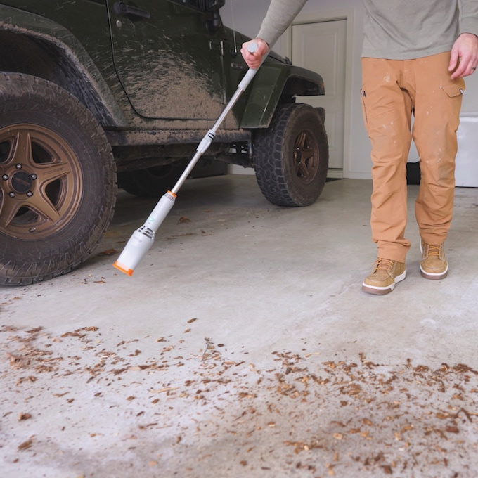 AeroJet Cordless Air Broom, Gray, large